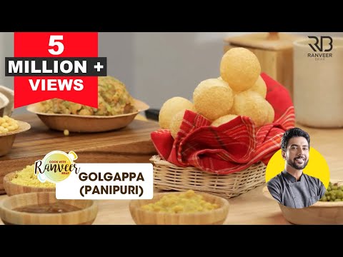 Pani Puri Recipe | पानी पूरी / गोलगप्पा | Please follow recipe in DESCRIPTION | Chef Ranveer Brar