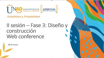 II web conference fase 3 - 1601