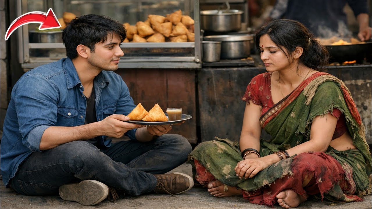 भिखारी समझकर लड़के ने मदद की… बदले में लड़की ने जो किया वह चौंकाने वाला था।#motivation 