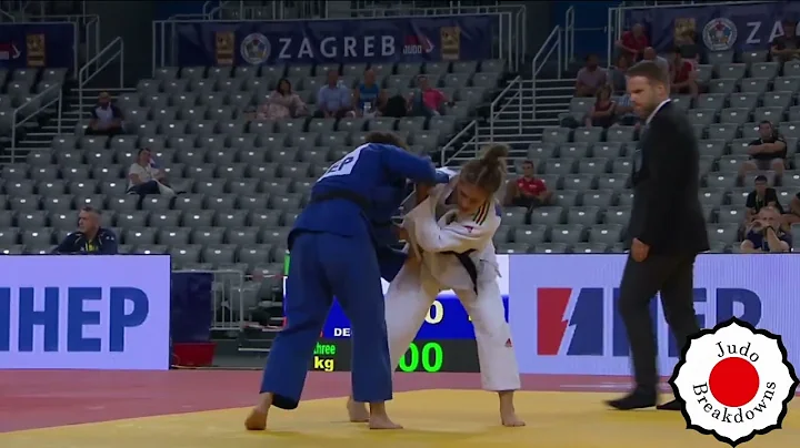 Judo Womens U57 Veronica Toniolo vs. Christa Deguc...