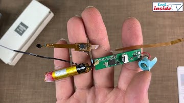 Cấu tạo bên trong camera nội soi Inskam 100E look inside teardown