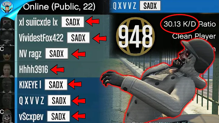 Trolling 7 sweaty Tryhard griefers on GTA Online!