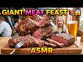GIANT MEAT FEAST 🍖😱 ASMR
