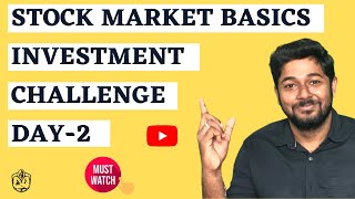 Stock Market Basics Investment Challenge DAY-2 | Zomato ipo Listing gains | Money Mask Tamil