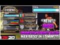 *NEW* 100% WORKING NBA 2K20 BADGE + MYPOINTS GLITCH! *MAX BADGES IN 10 MINUTES!?* PS4 & XBOX & PC!!!