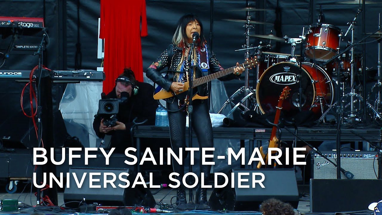 Buffy Sainte Marie  Universal Soldier  CBC Music Festival