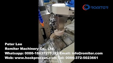Automatic Carabiner Hook Connection Spring Rod Making Machine