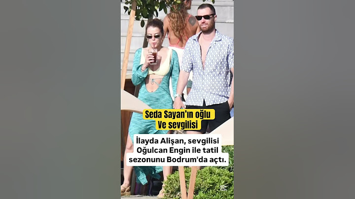 Seda Sayan’ın oğlu ve sevgilisi