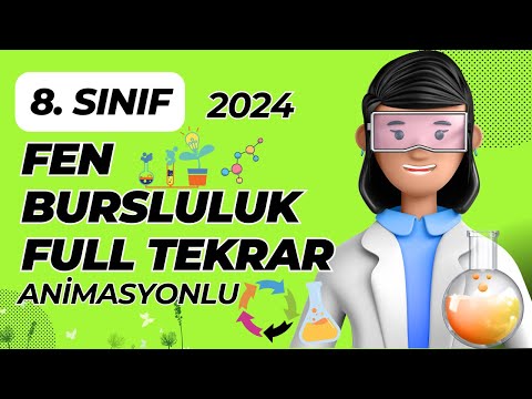 8. Sınıf Fen Bilimleri Full Tekrar | Bursluluk 2024