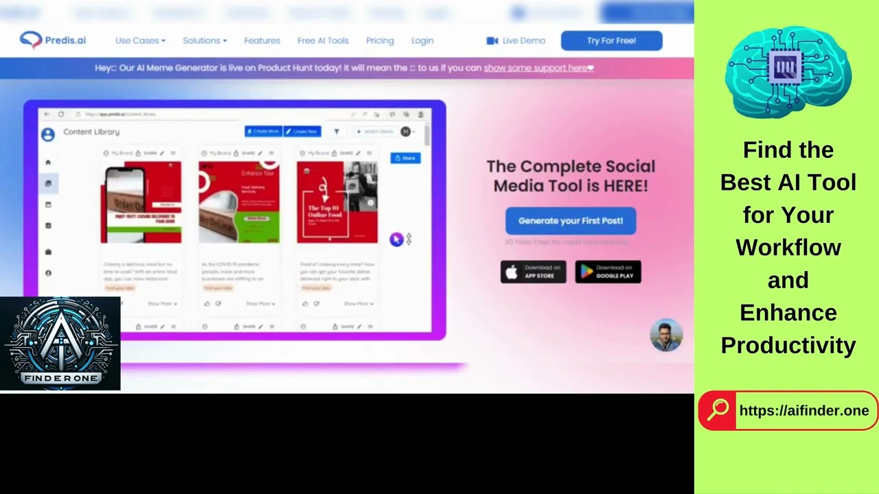 Predis AI Writer: Social Media Marketing made easy with AI