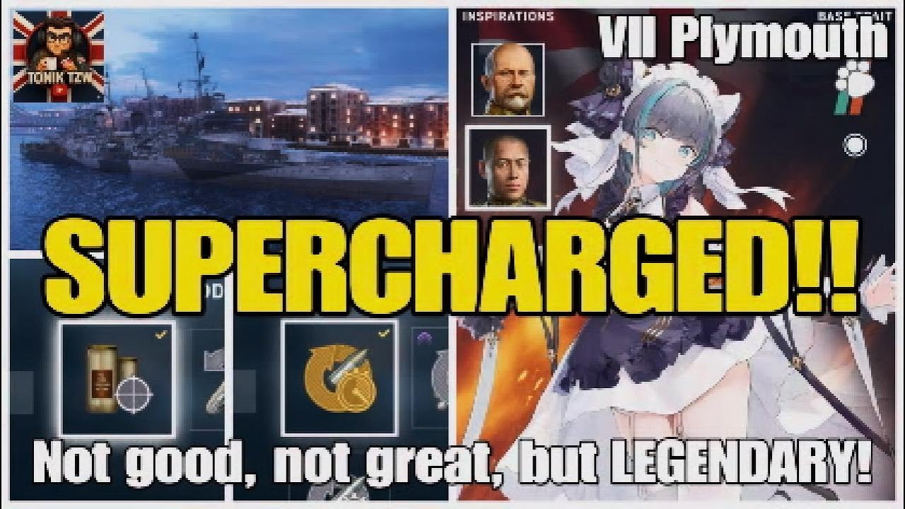 WoWsLegends | SUPERCHARGED - Не просто хороший, не отличный, а ЛЕГЕНДАРНЫЙ!