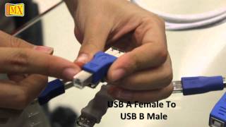 Different types of USB Cable and USB Adapters