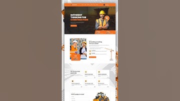 How To Make A Responsive Construction Website Design [ HTML / CSS / SASS / JavaScript ] From Scratch