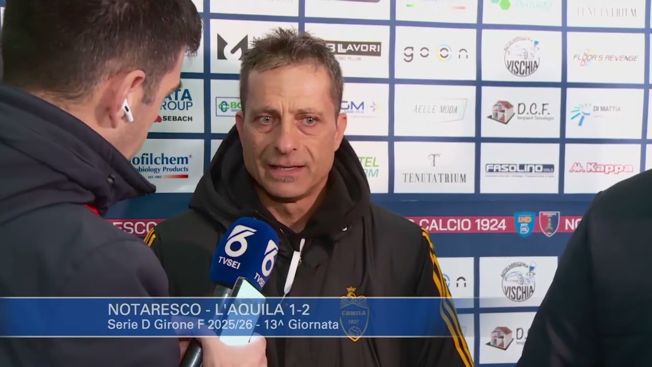 Notaresco - L'Aquila 1-2