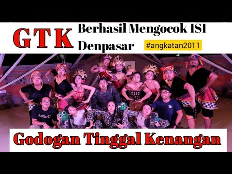 GTK Kembali Menghibur Di Anniversary ke 3, Bulan Menari. Alumni ISI Denpasar 2011.