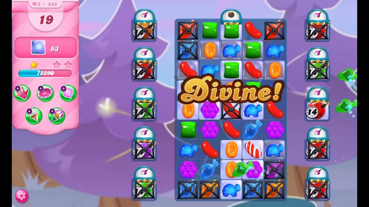 Candy Crush Saga Levels 240 to 245 YouTube