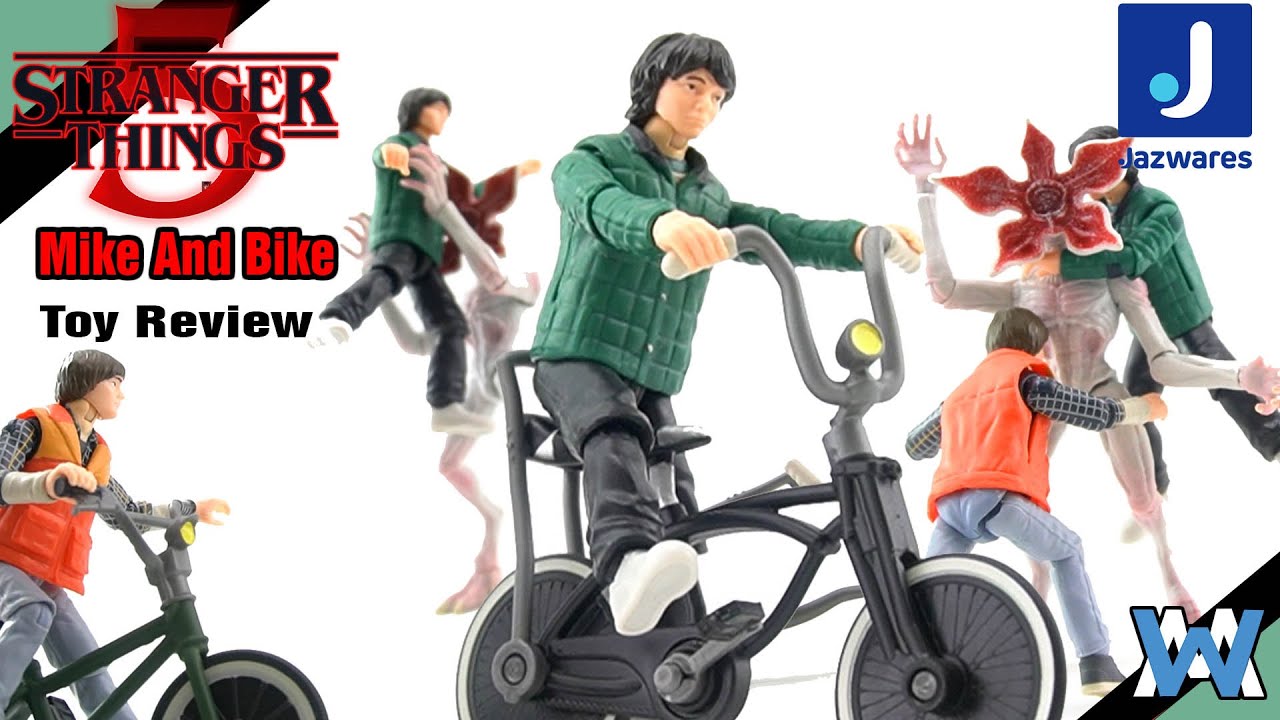 STRANGER THINGS 5 TOYS!!| Jazwares World Of Stranger Things Mike 