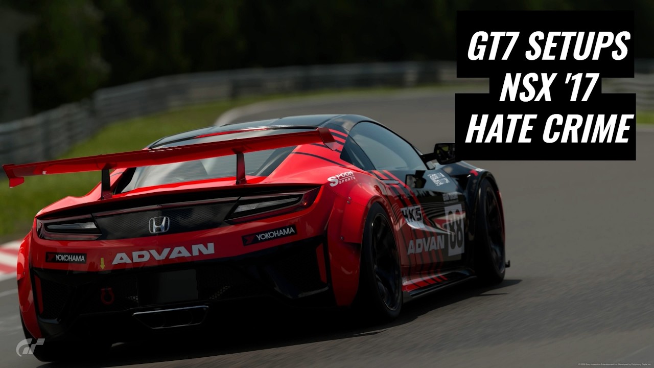 Honda NSX 2017 (Cursed Machine) Fully Upgraded Tune - Setups For