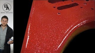 How to do a glitter paintjob with spray cans