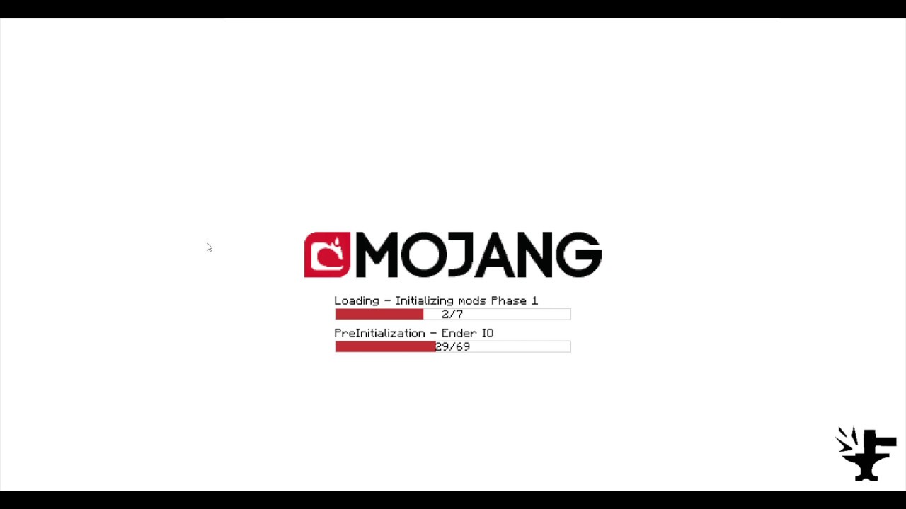 Minecraft loading screen for the mod - YouTube