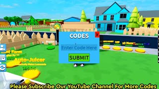 All *New* Lemonade Tycoon Codes (2023) l Latest And Working Lemonade Tycoon Codes All *New* Lemonade Tycoon Codes (2023) l Latest And Working Lemonade Tycoon Codes