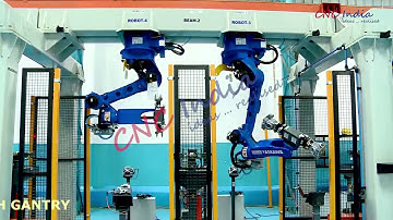 Turnkey Robotic Machine Tending Solutions With Gantry