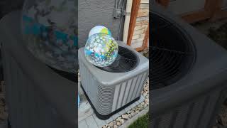 What Happens When We Put Beach Balls On An Air Conditioner?