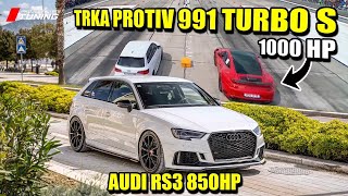 Sike Rollking i njegov Audi RS3 850HP su kraljevi klase 10 sec na balkanu