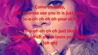 Video thumbnail of "Skin - Rihanna ( LYRICS )"