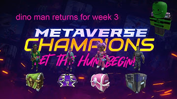 THE EASIEST WAYS TO GET ALL FOUR CRATES IN ROBLOX METAVERSE CHAMPIONS EVENT! | Roblox Event Tutorial