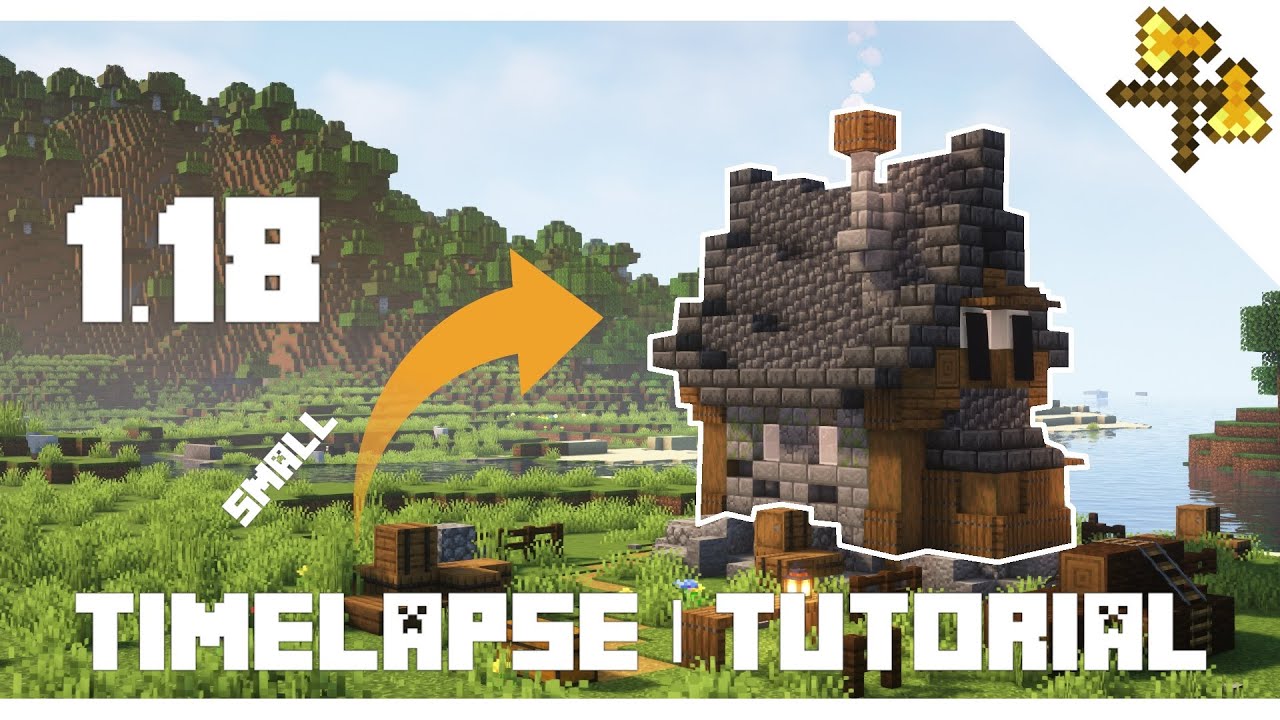 Small Medieval House Timelapse / Tutorial - ChopChopBuilds - Minecraft ...