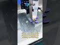 Visual paint machine is used for earphone logo painting and coloring.