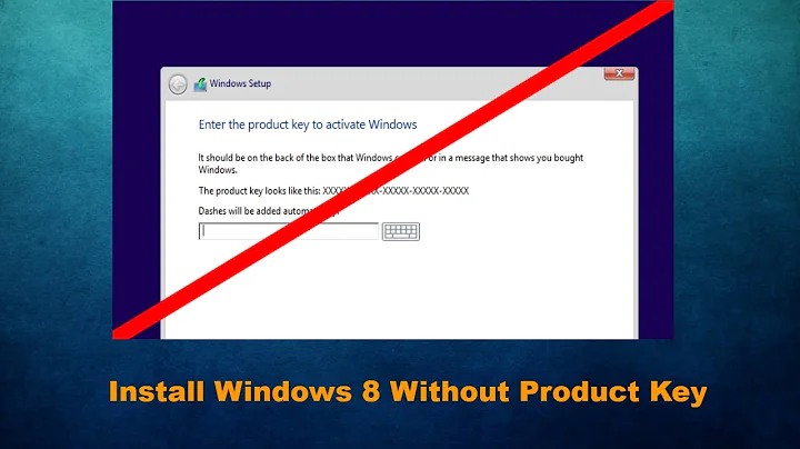 How To Install Windows 8.1 without a Product Key