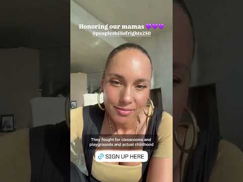 Alicia Keys (@aliciakeys) archived Instagram Stories compilation from May 11, 2026