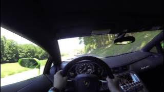2012 Lamborghini Aventador LP700-4 POV Test Drive