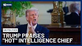 Trump Says Tulsi Gabbard Is "Hotter Than Everyone" In Bizarre Speech | 10 News