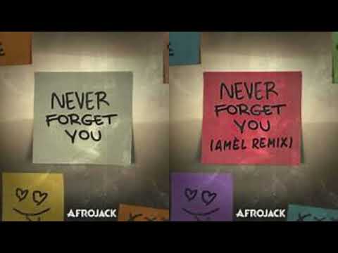 Afrojack   Never Forget You x Never Forget You Amél Remix ft  Paige Cavell