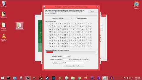 Learning Veracrypt Part 40, Generating many keyfiles
