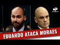 Eduardo Bolsonaro chama Moraes de “tiranete” e eleva tensão com o STF