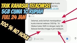 Trik Telkomsel 5gb harga 10 rupiah 2019 100% WORK - Durasi: 5.55. 