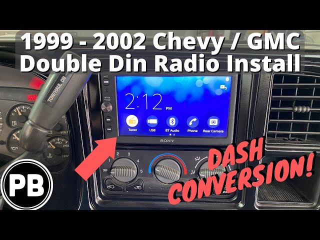 2003 2004 2005 2006 Chevrolet Avalanche Dash Kit for Radio Install Double  Din 