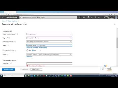 Install Sharepoint in Azure part 1