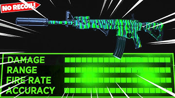 The NEW M4A1 CLASS SETUP IS BROKEN... 🤯 (Modern Warfare Warzone)