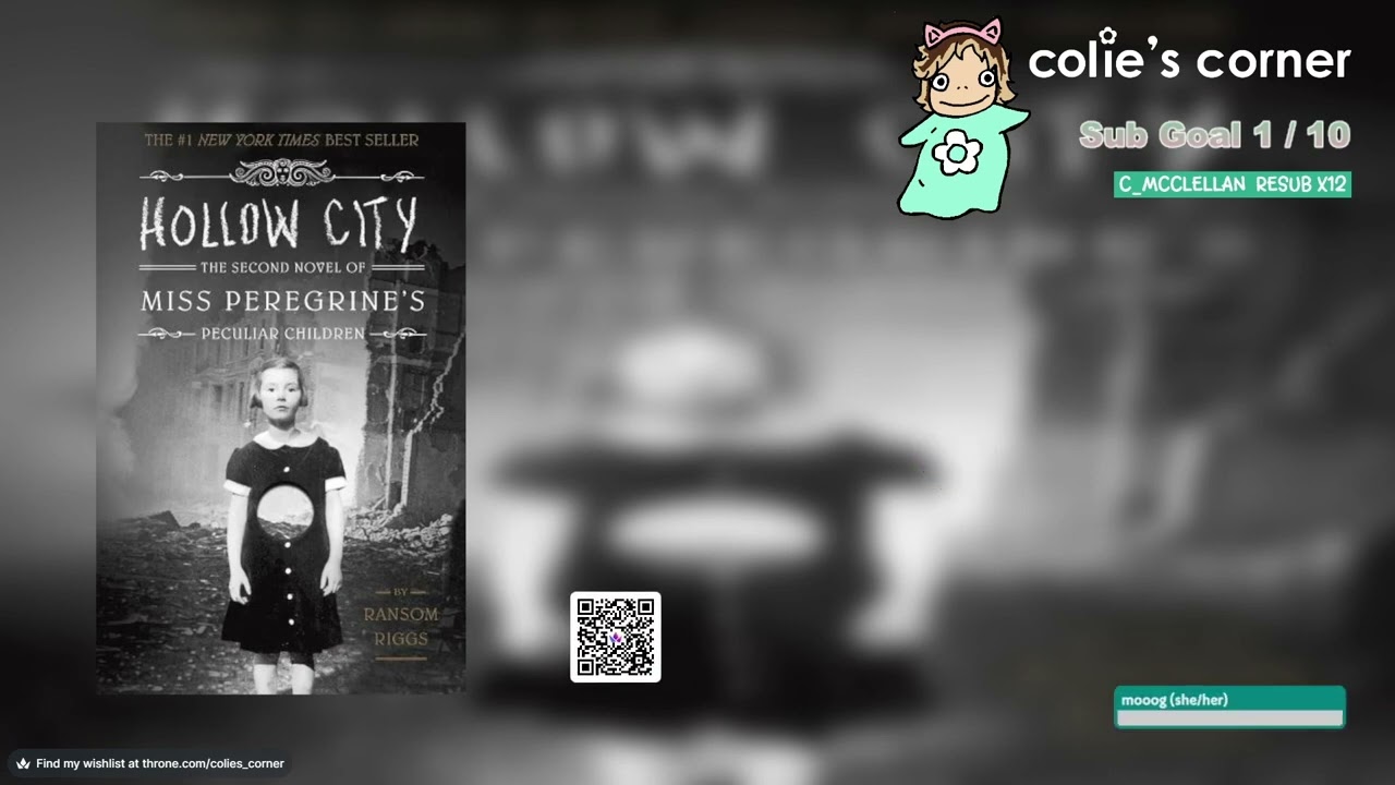 Hollow City Read Stream Part 1