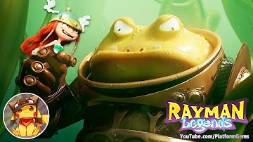RAYMAN LEGENDS Toad Story - World 2 - 100% Walkthrough [1080p] No commentary