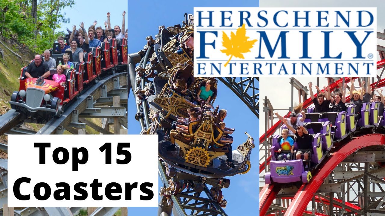 Top 15 Herschend Roller Coasters (2021) YouTube
