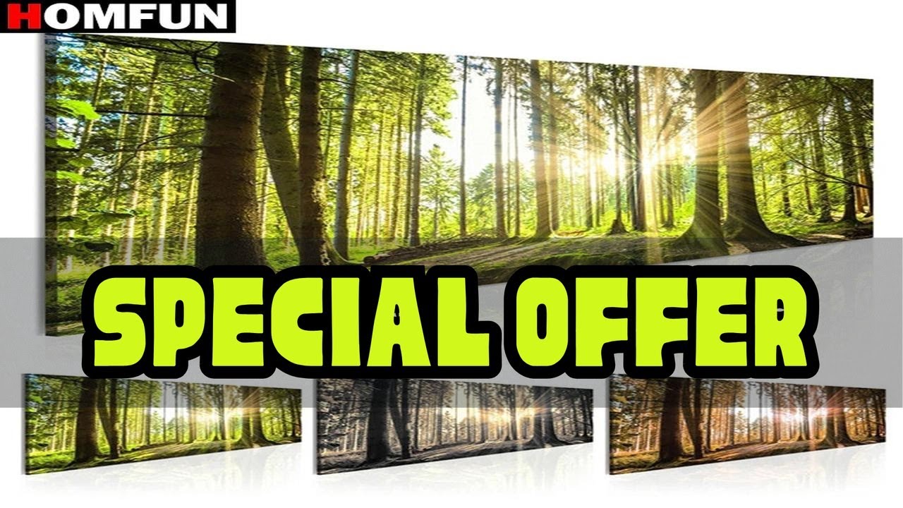 HOMFUN Diamond Embroidery "Tree landscape" Pattern DIY 5D Diamond Painting Needlework Cross Stitch