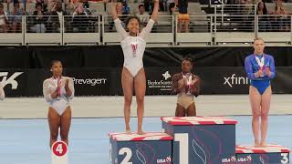 Simone Biles wins vault title - Full Medal Ceremony - US Championships 2024