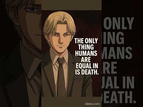 Educate a Woman, Empower Generations #johanliebert #monster #womenempowerment