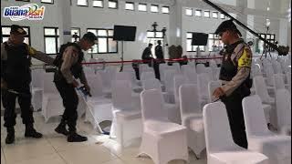 Persiapan Keamanan Debat Kedua Cabup & Cawabup Kab.Sragen 2024
